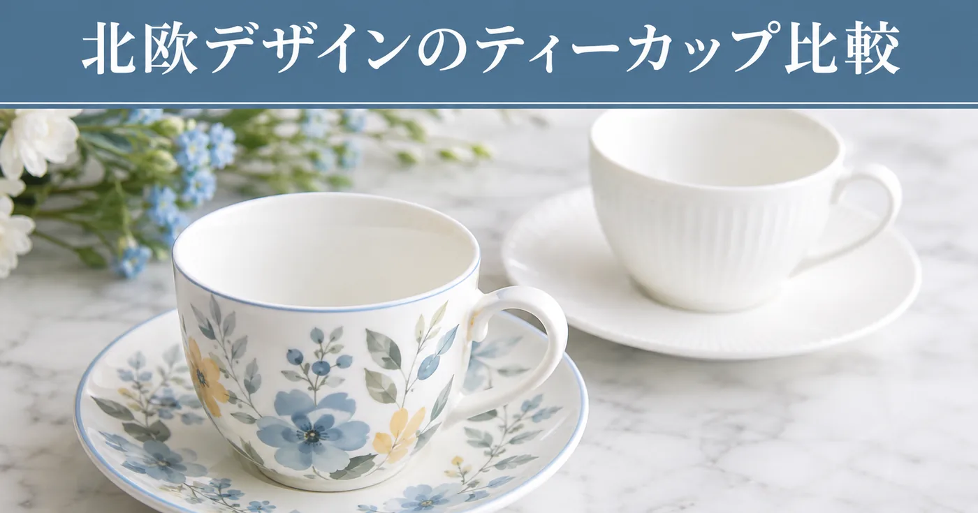 北欧デザインのティーカップ特集｜アラビア・イッタラで楽しむ秋のティータイム