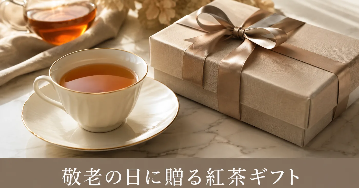 敬老の日の紅茶ギフト3選｜国産フレーバー・フルーツ和紅茶・缶入りセットで選ぶ