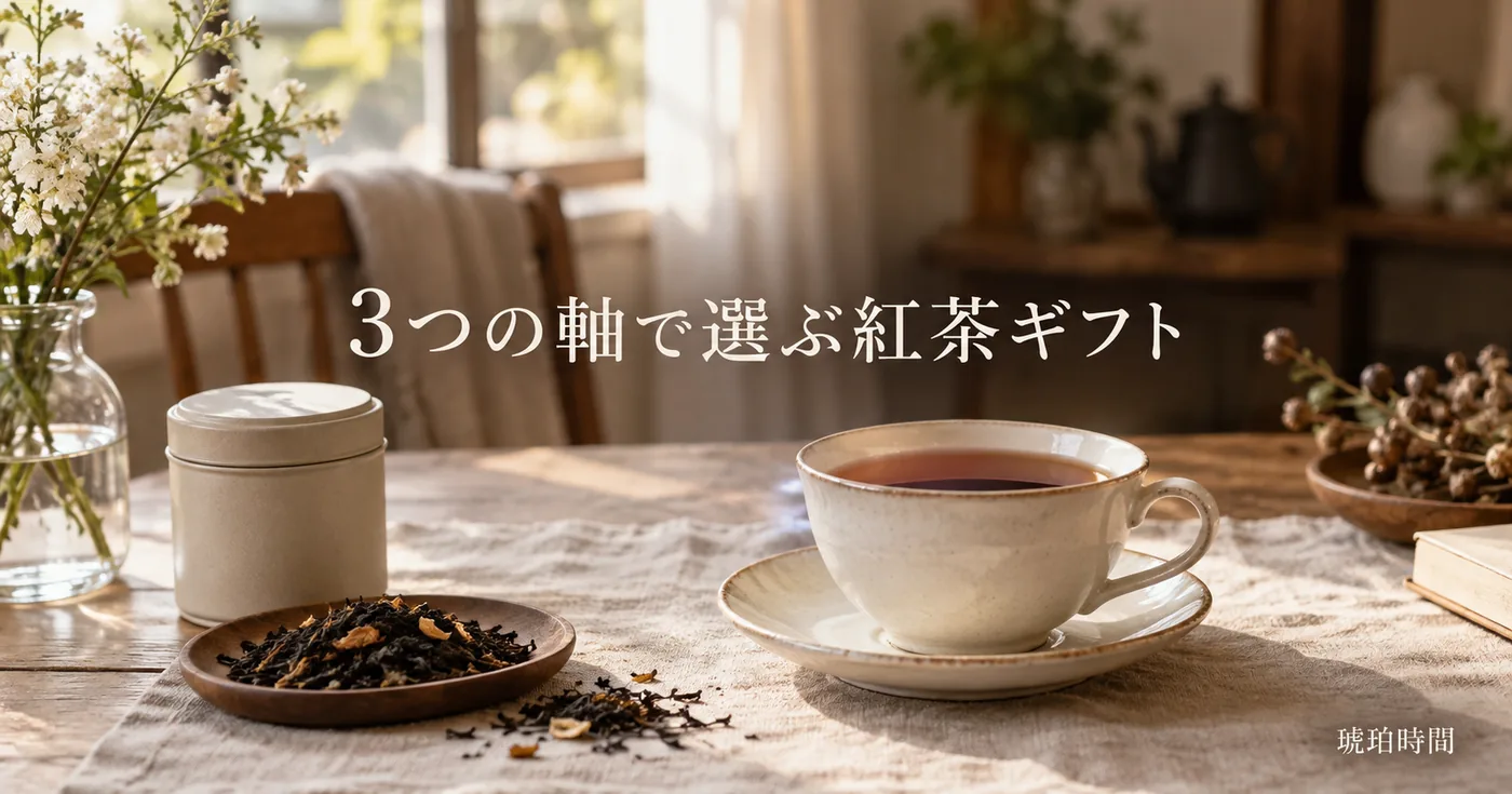 紅茶ギフトの選び方（相手・場面・予算別）