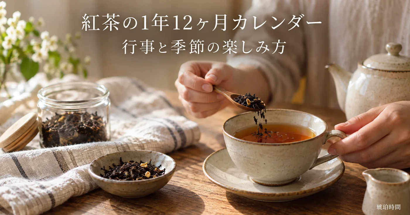 紅茶の年間カレンダー（行事と季節の楽しみ方）
