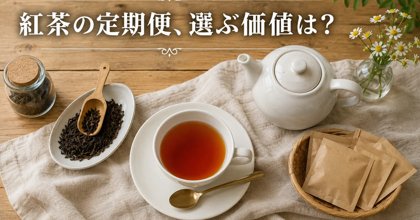 紅茶の定期便・サブスクリプションは選ぶ価値がある？仕組みと選び方