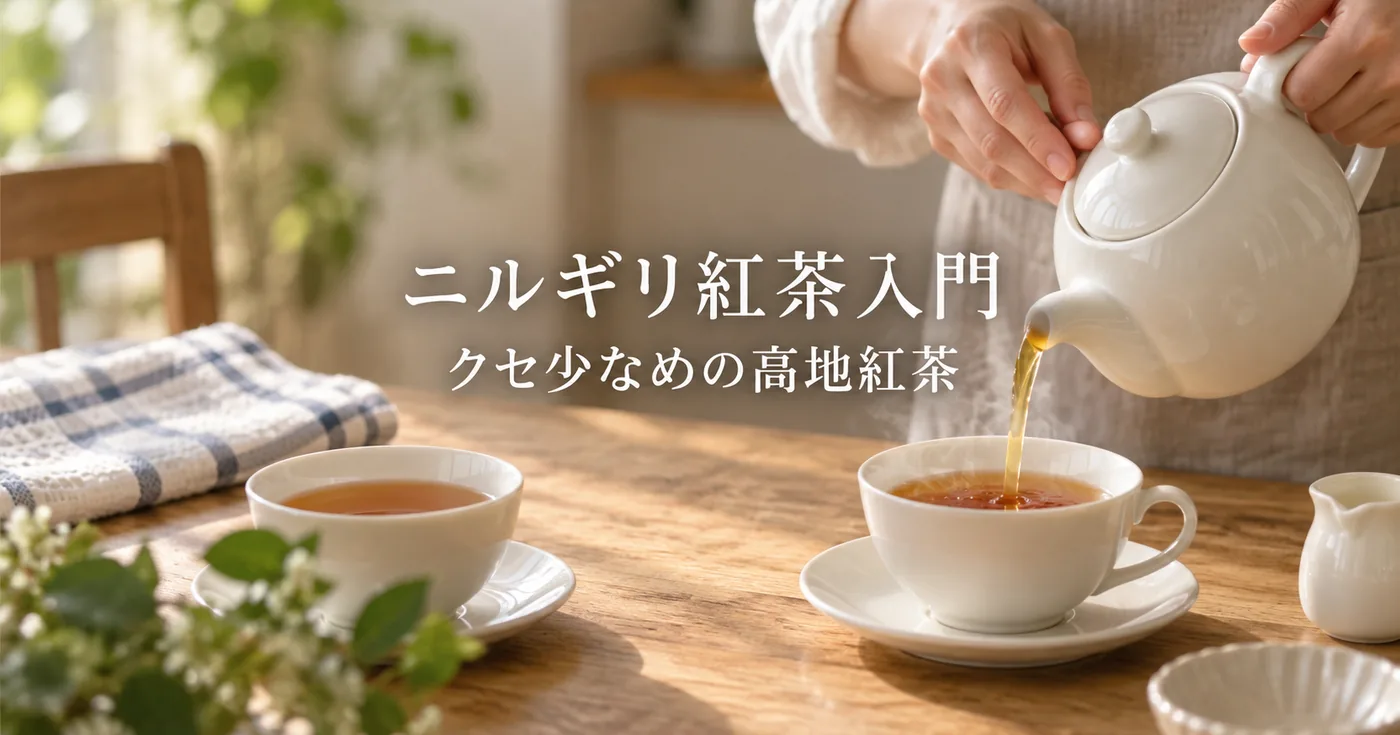 ニルギリ紅茶入門｜クセの少なさとブレンド・アレンジ向きといわれる理由