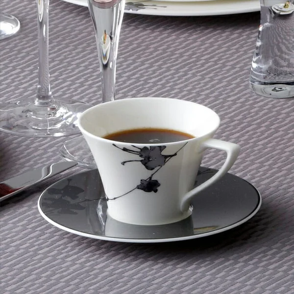 ナルミ グレイスフラワー コーヒーカップ&ソーサー