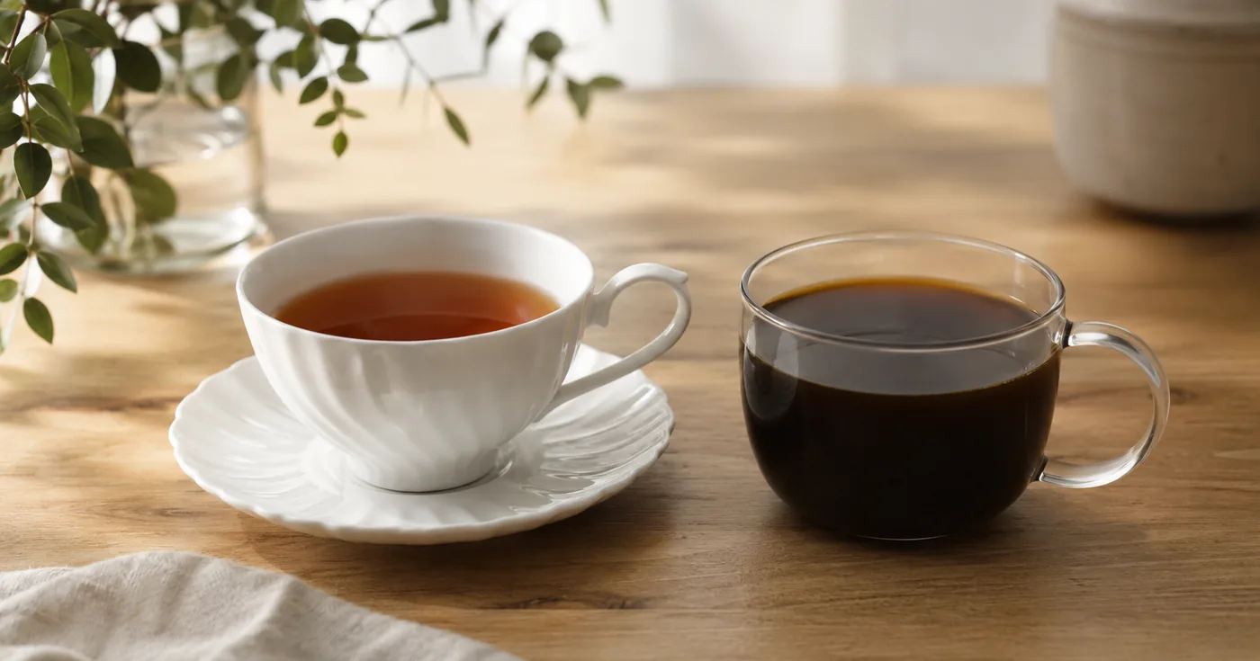 ティーカップとコーヒーカップの違いとは？兼用カップという選択肢